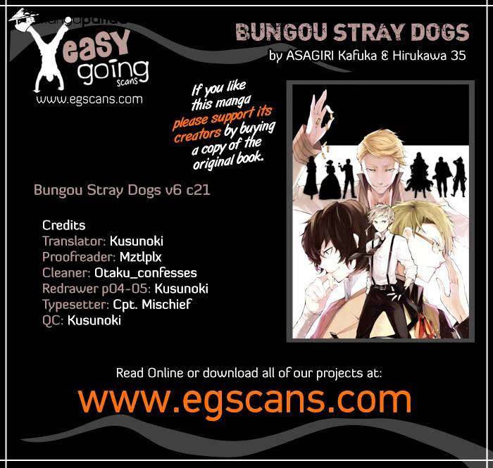 Read Bungou Stray Dogs Manga Online