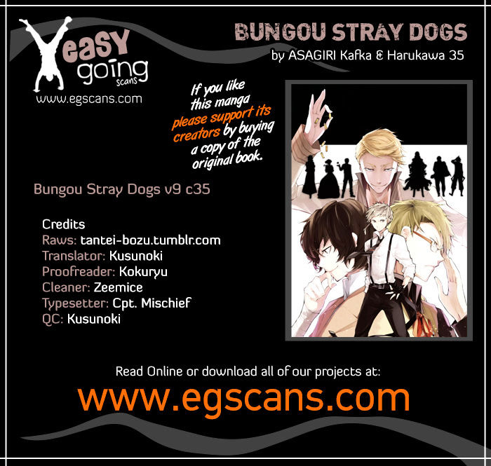 Read Bungou Stray Dogs Manga Online