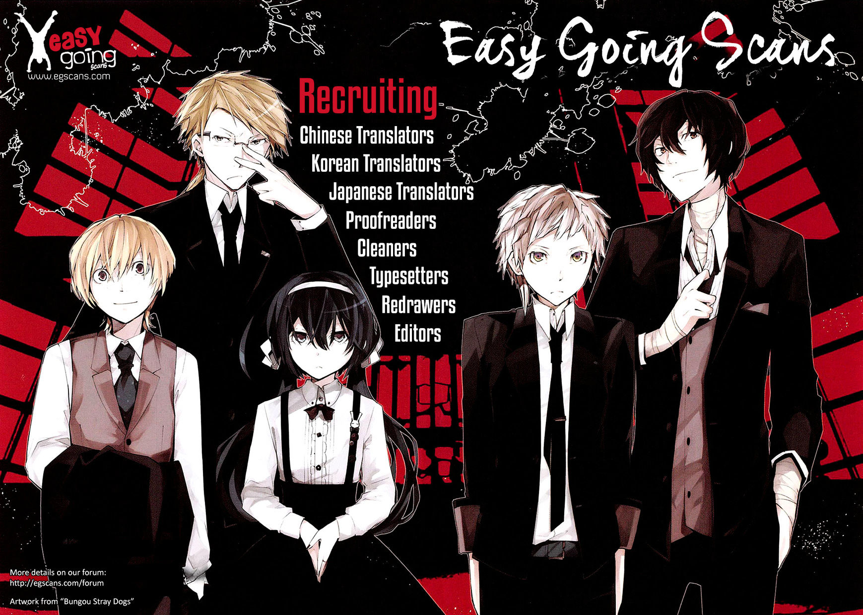 Read Bungou Stray Dogs Manga Online