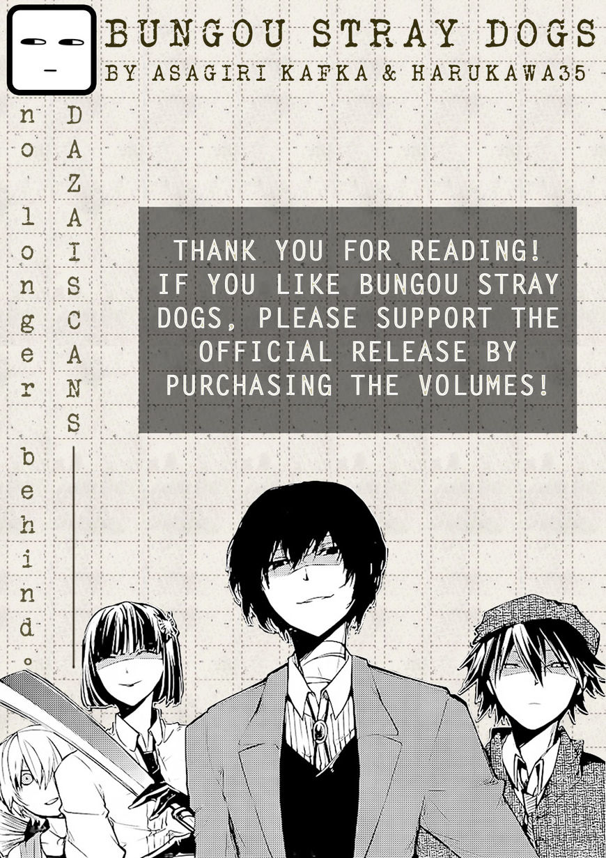 Read Bungou Stray Dogs Manga Online
