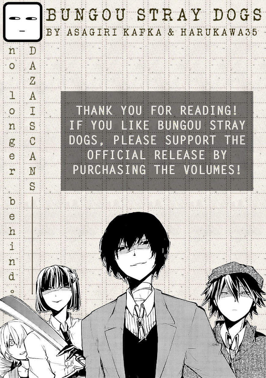 Read Bungou Stray Dogs Manga Online