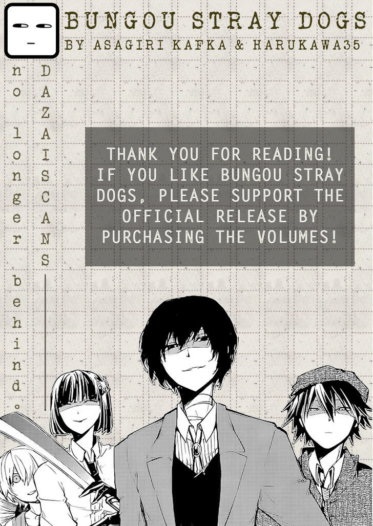Read Bungou Stray Dogs Manga Online