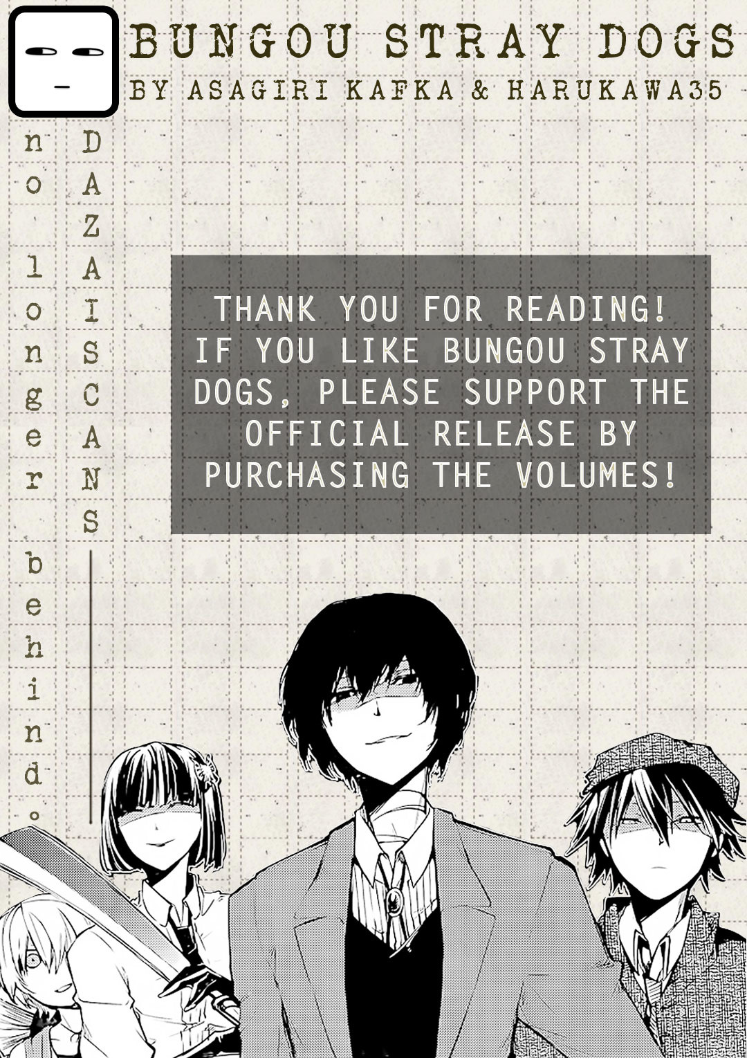 Read Bungou Stray Dogs Manga Online