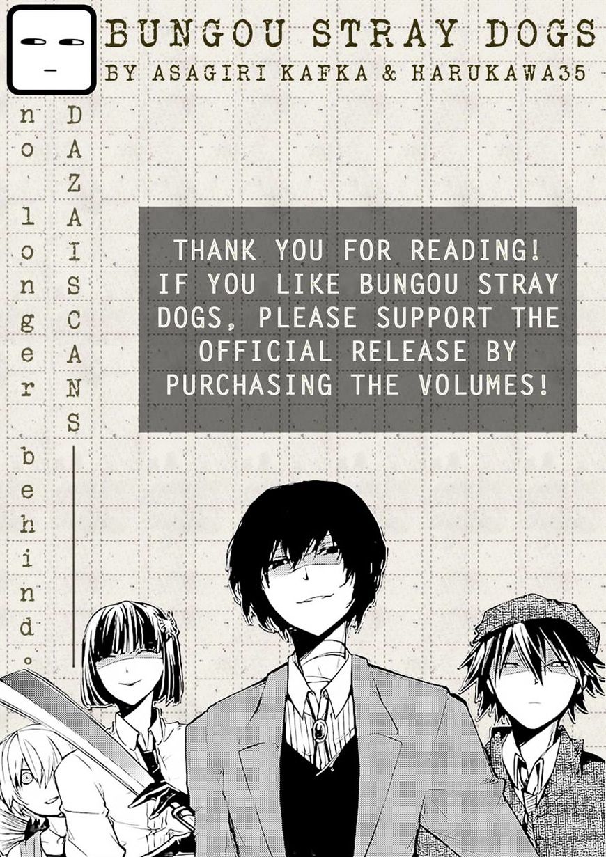 Read Bungou Stray Dogs Manga Online