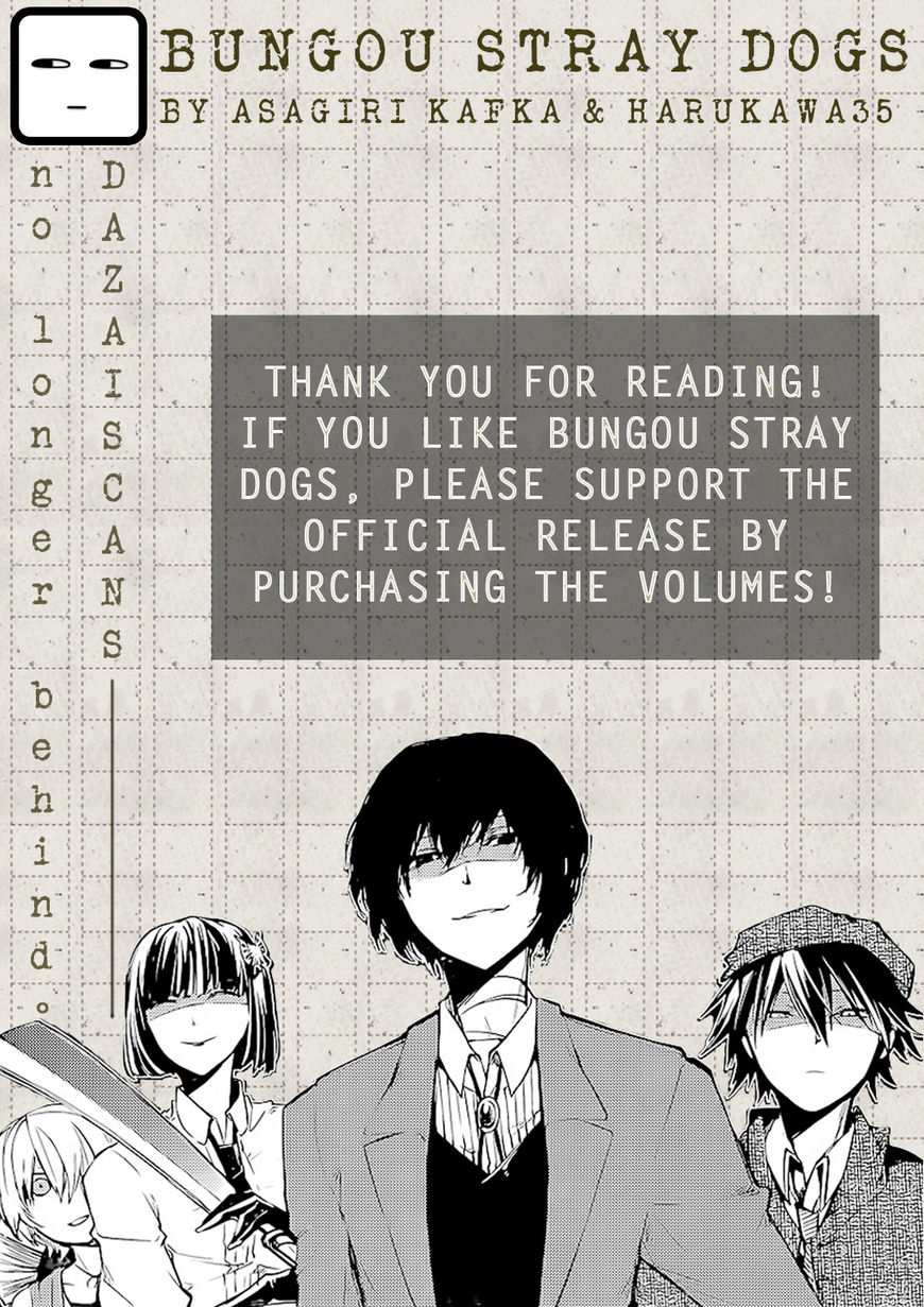 Read Bungou Stray Dogs Manga Online