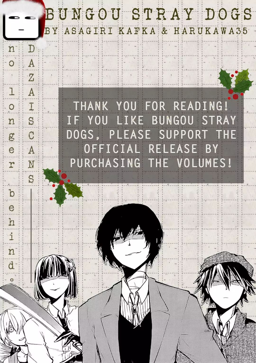 Read Bungou Stray Dogs Manga Online