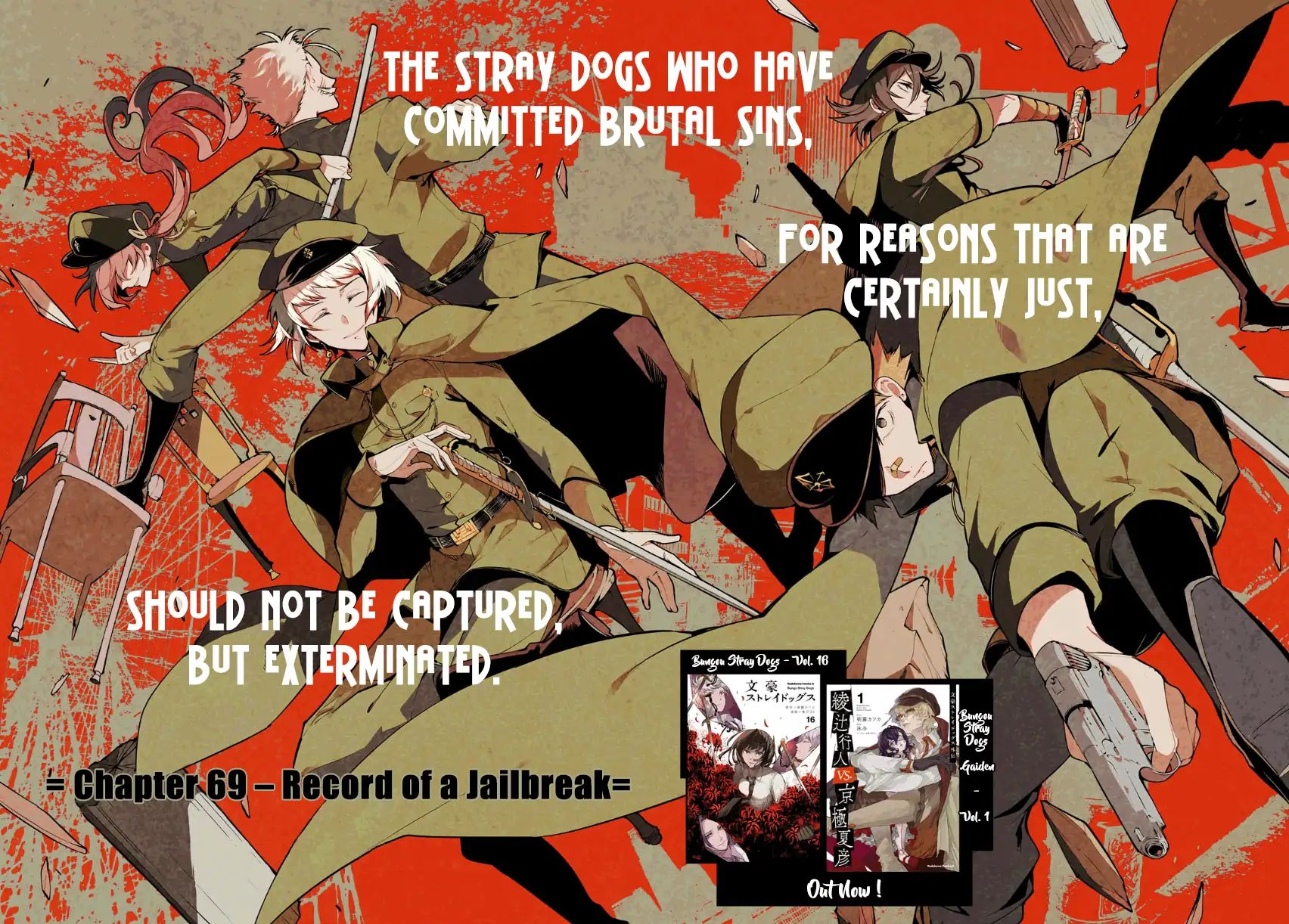 Read Bungou Stray Dogs Manga Online