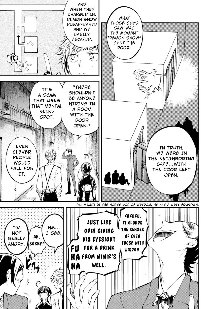 Read Bungou Stray Dogs Manga Online