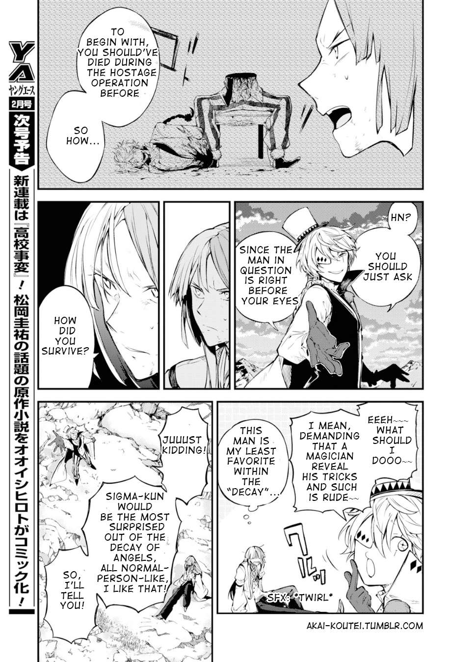Read Bungou Stray Dogs Manga Online