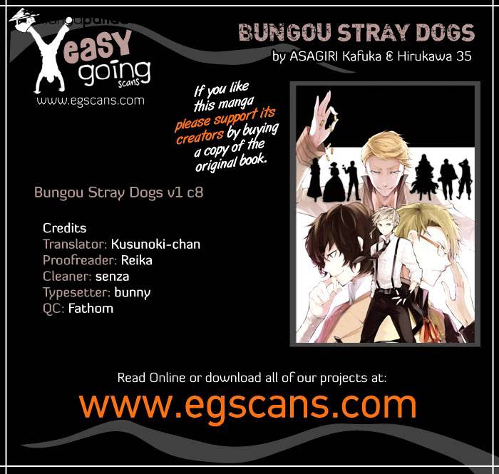 Read Bungou Stray Dogs Manga Online