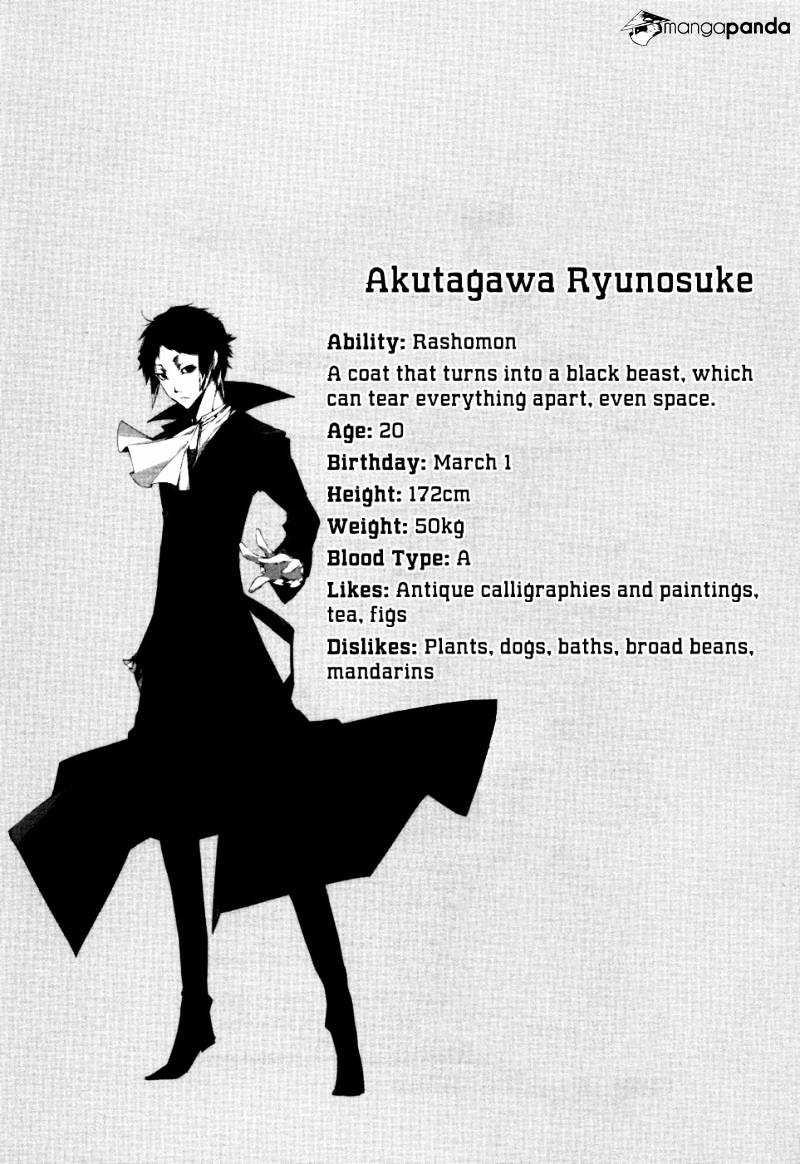 Read Bungou Stray Dogs Manga Online