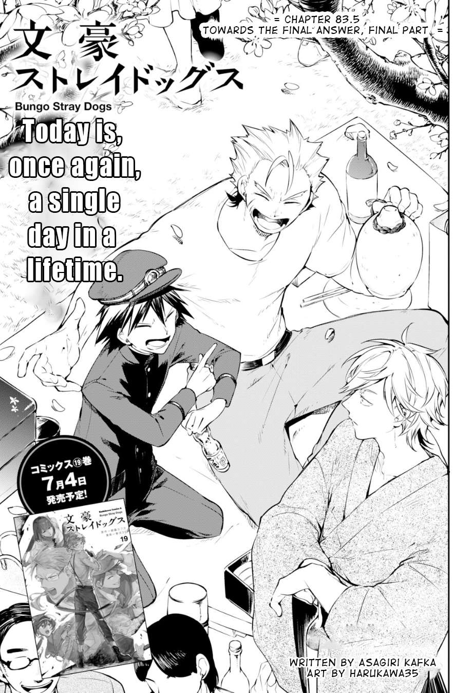 Read Bungou Stray Dogs Manga Online
