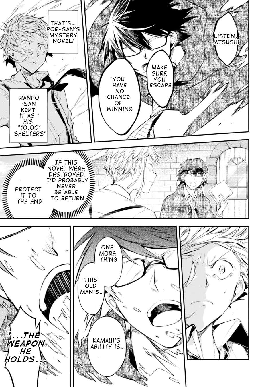 Read Bungou Stray Dogs Manga Online