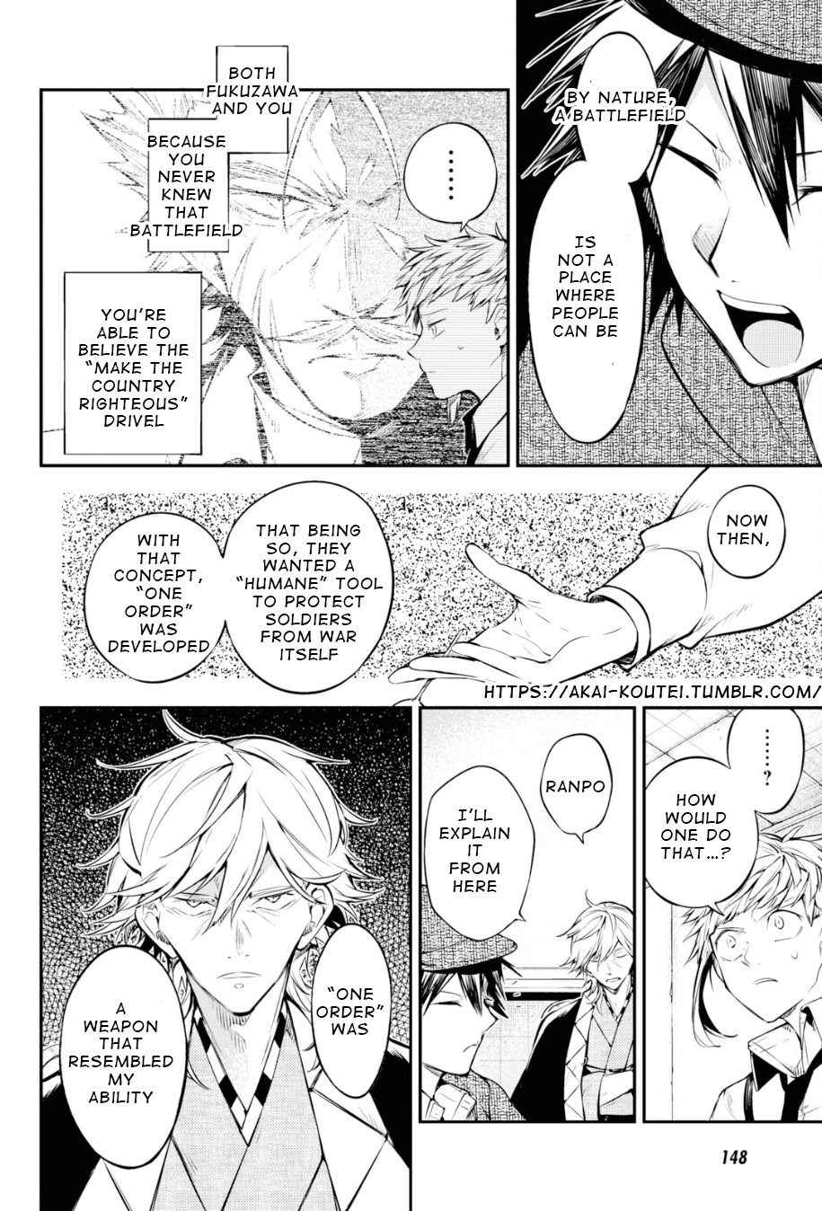 Read Bungou Stray Dogs Manga Online