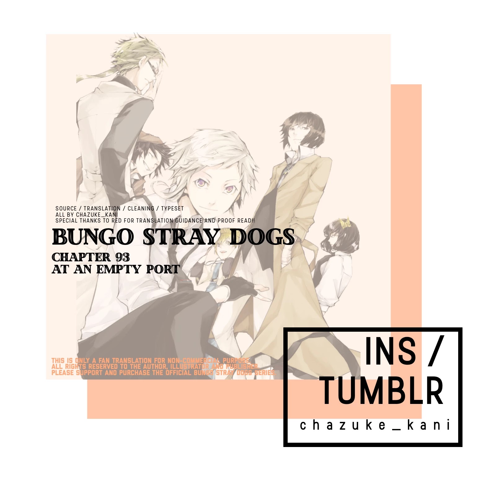 Read Bungou Stray Dogs Manga Online