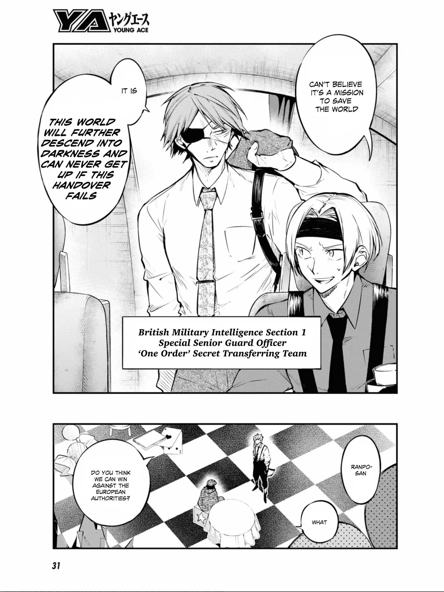 Read Bungou Stray Dogs Manga Online