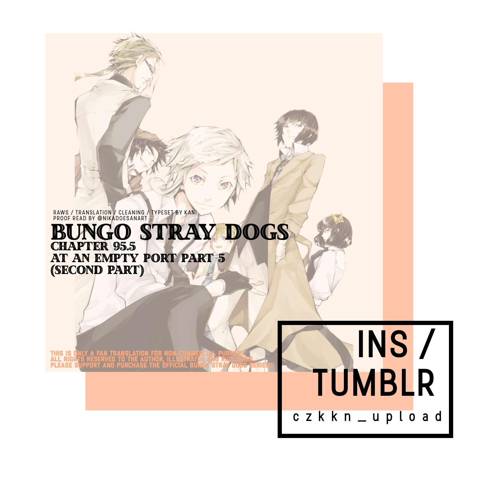 Read Bungou Stray Dogs Manga Online