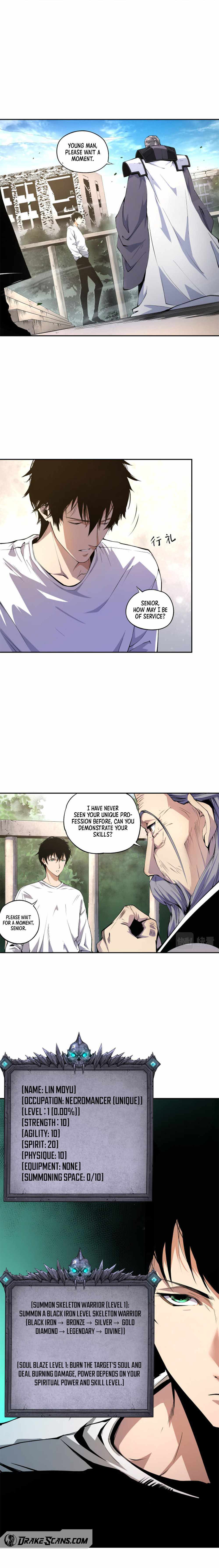 Read Catastrophic Necromancer Manga Online