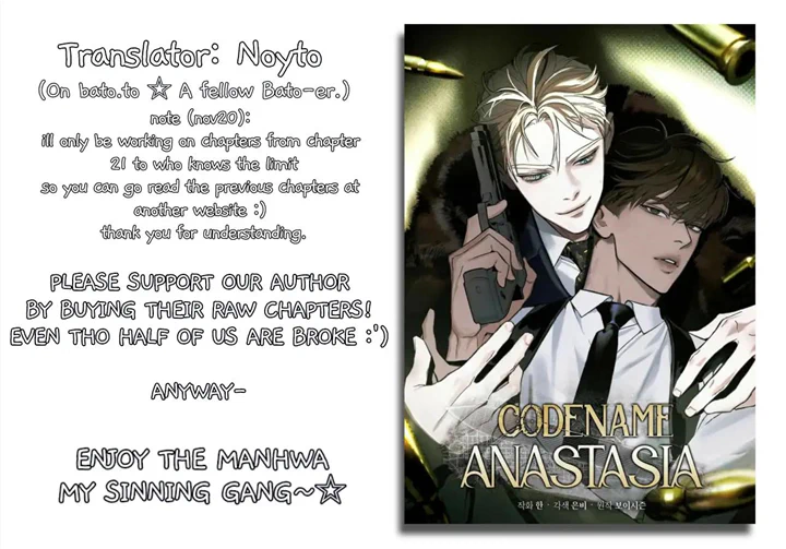 Read Codename Anastasia Manga Online