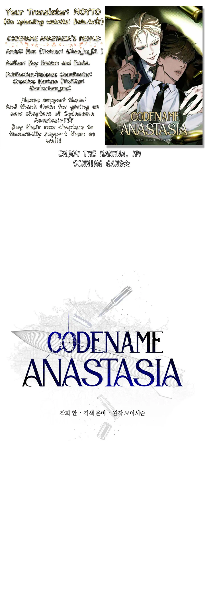 Read Codename Anastasia Manga Online