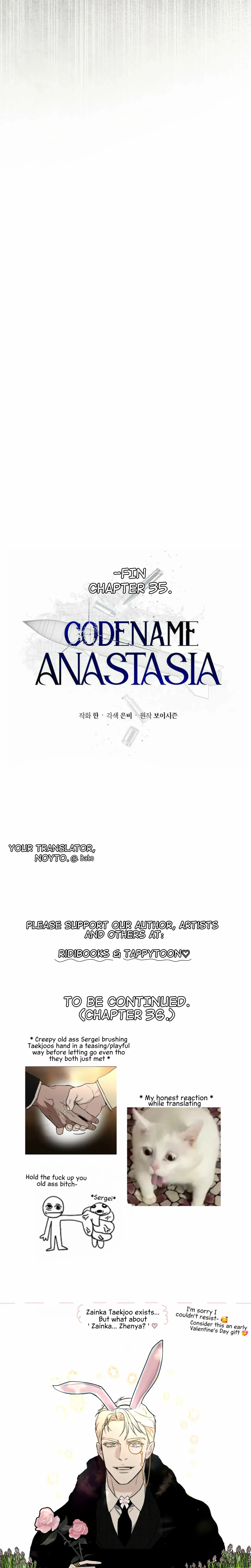 Read Codename Anastasia Manga Online