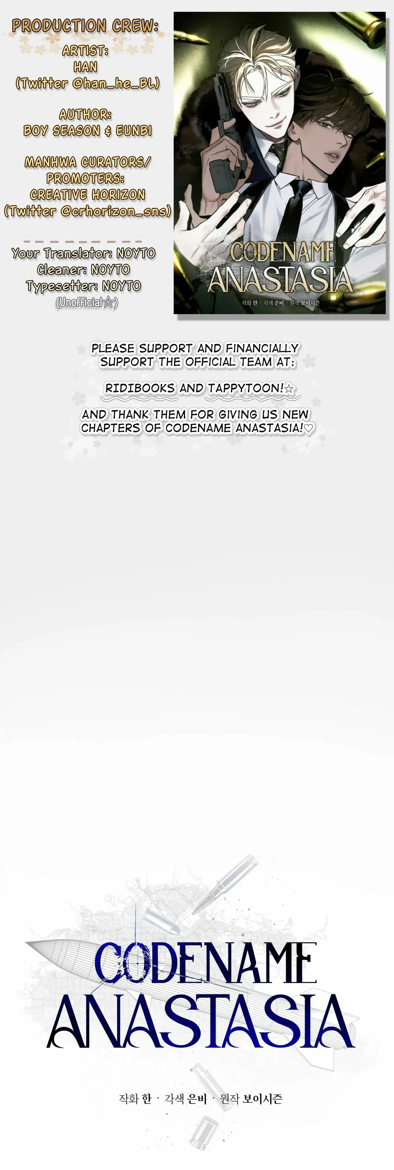 Read Codename Anastasia Manga Online