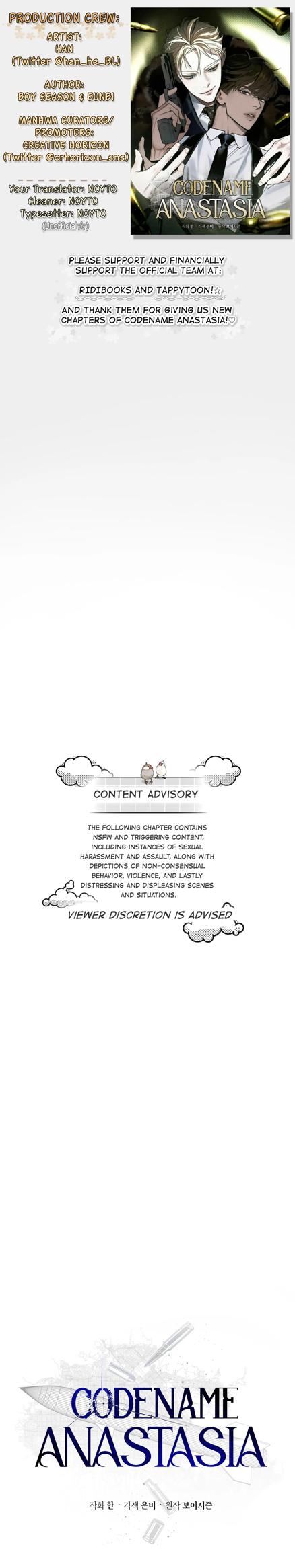 Read Codename Anastasia Manga Online