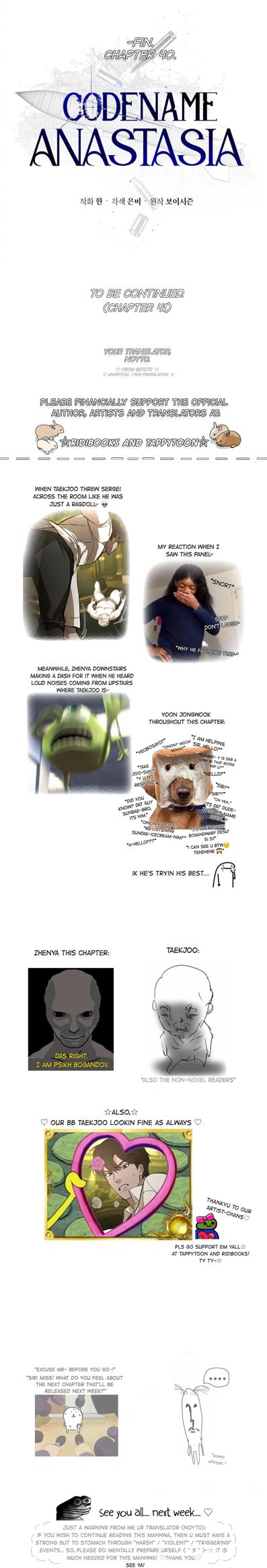 Read Codename Anastasia Manga Online