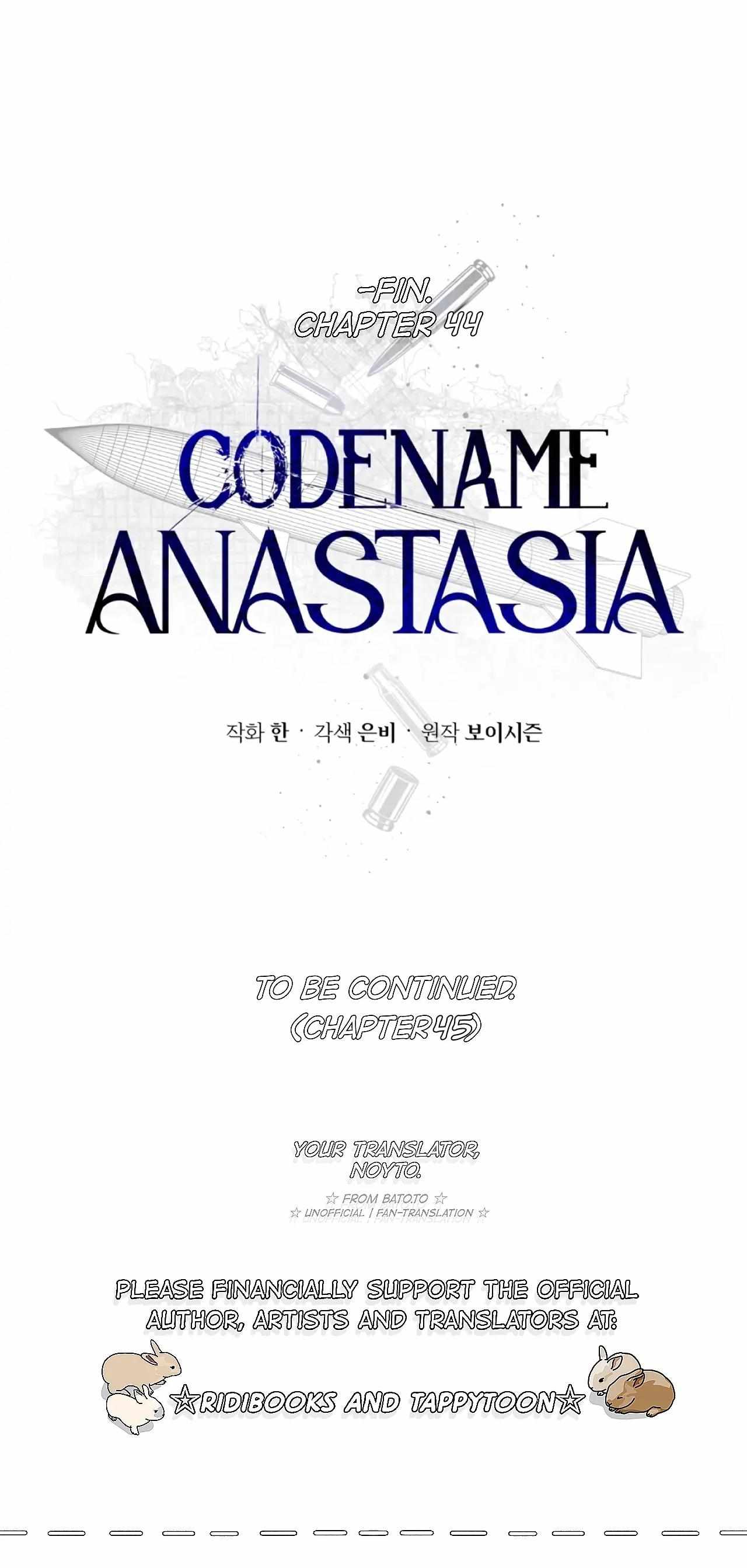 Read Codename Anastasia Manga Online
