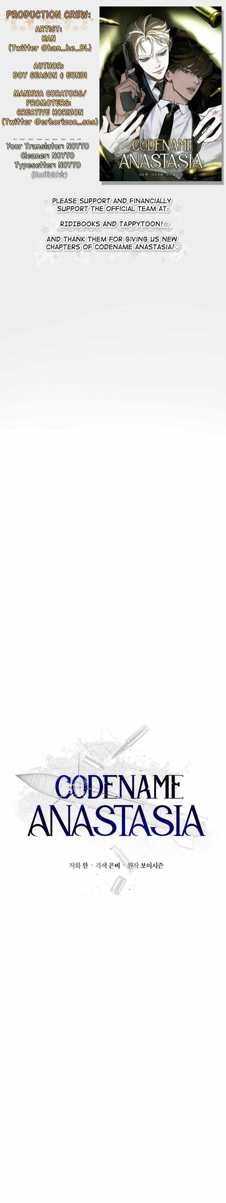 Read Codename Anastasia Manga Online