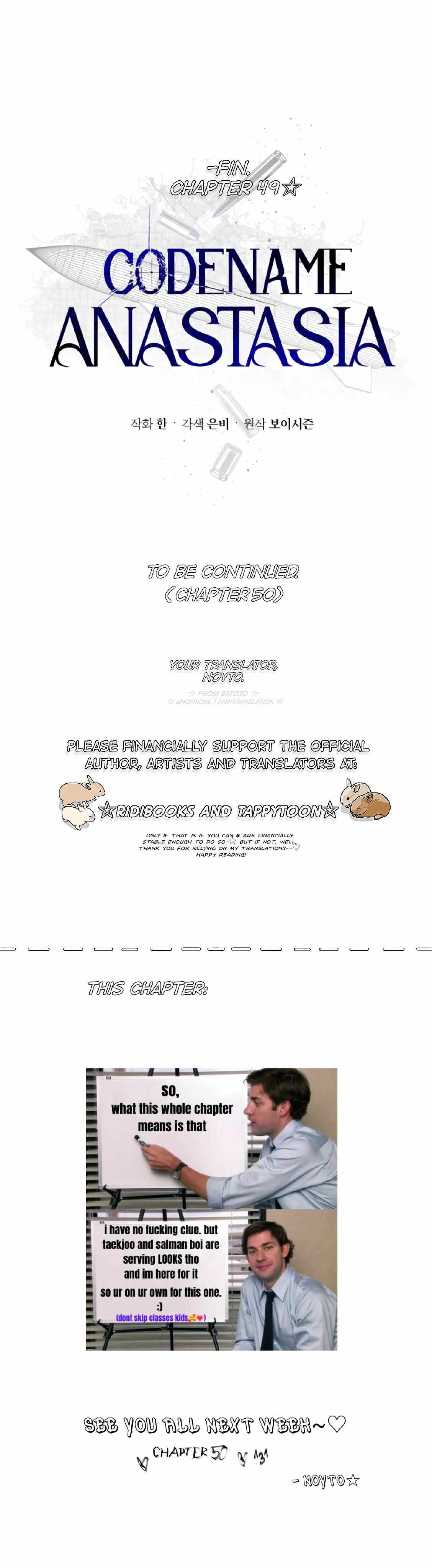 Read Codename Anastasia Manga Online