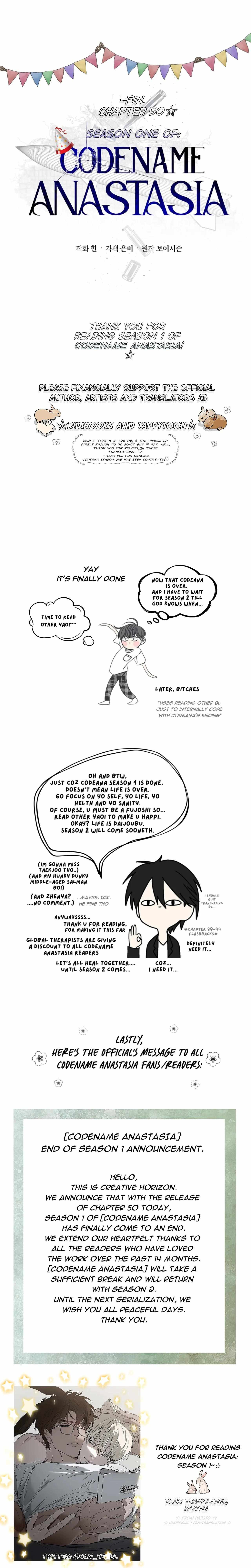 Read Codename Anastasia Manga Online