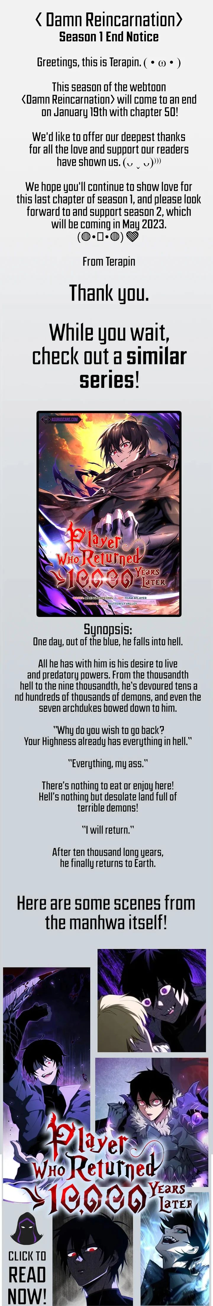 Read Damn Reincarnation (manhwa) Manga Online