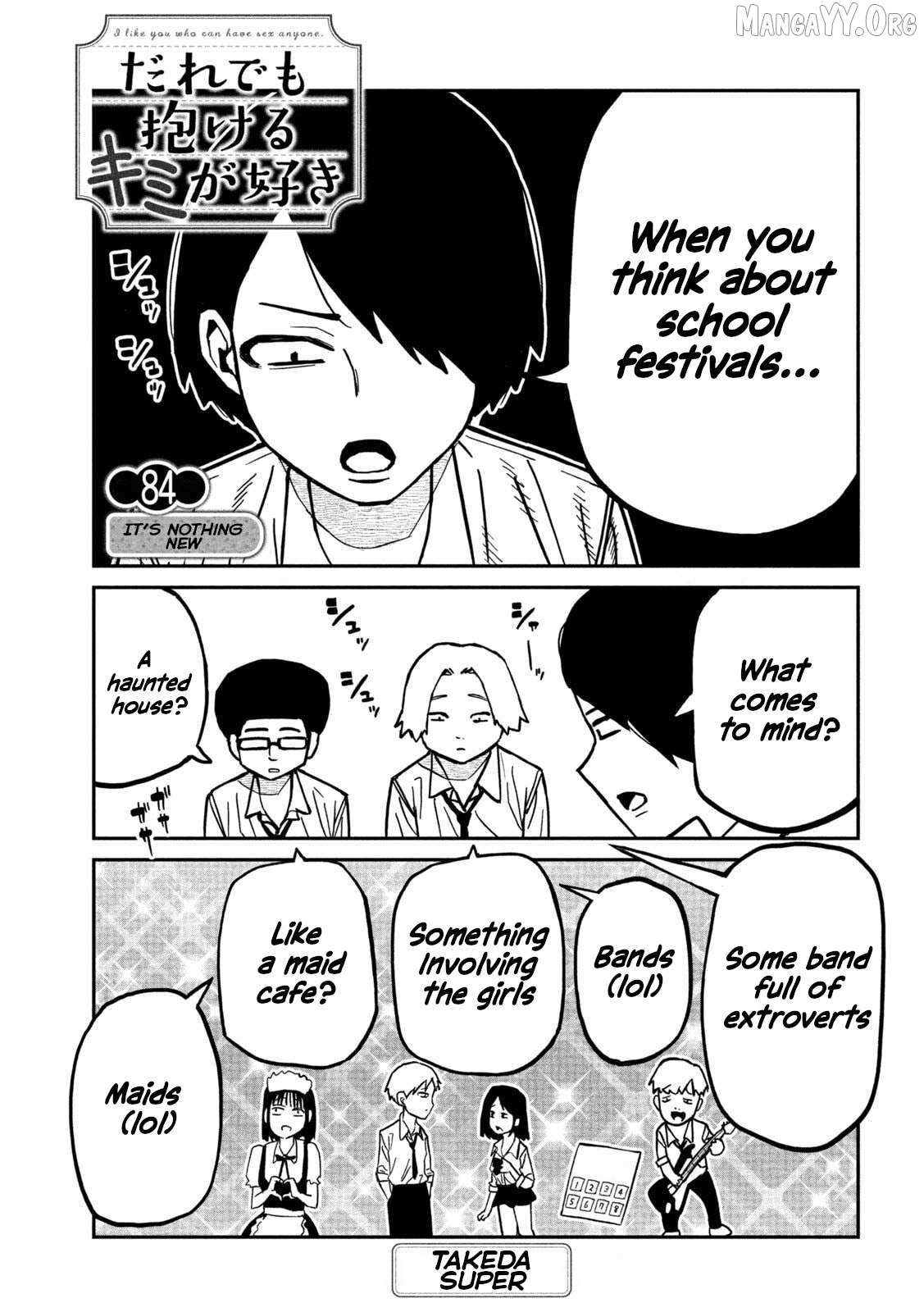 Read Dare Demo Dakeru Kimi Ga Suki Manga Online