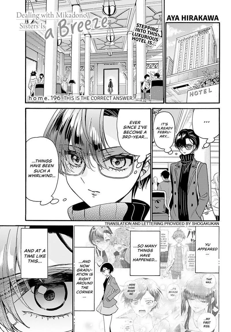 Read Dealing with Mikadono Sisters Is a Breeze Manga Online