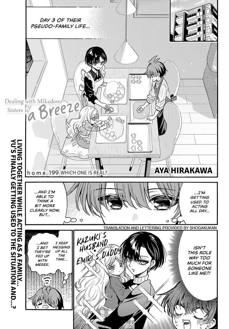 Read Dealing with Mikadono Sisters Is a Breeze Manga Online