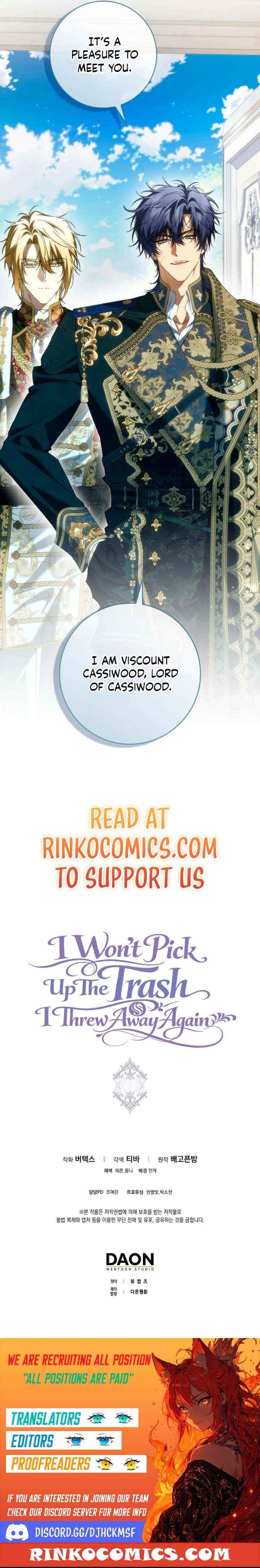 Read Don’t pick up the trash you threw away Manga Online