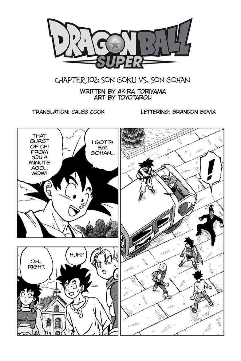 Read Dragon Ball Super Manga Online