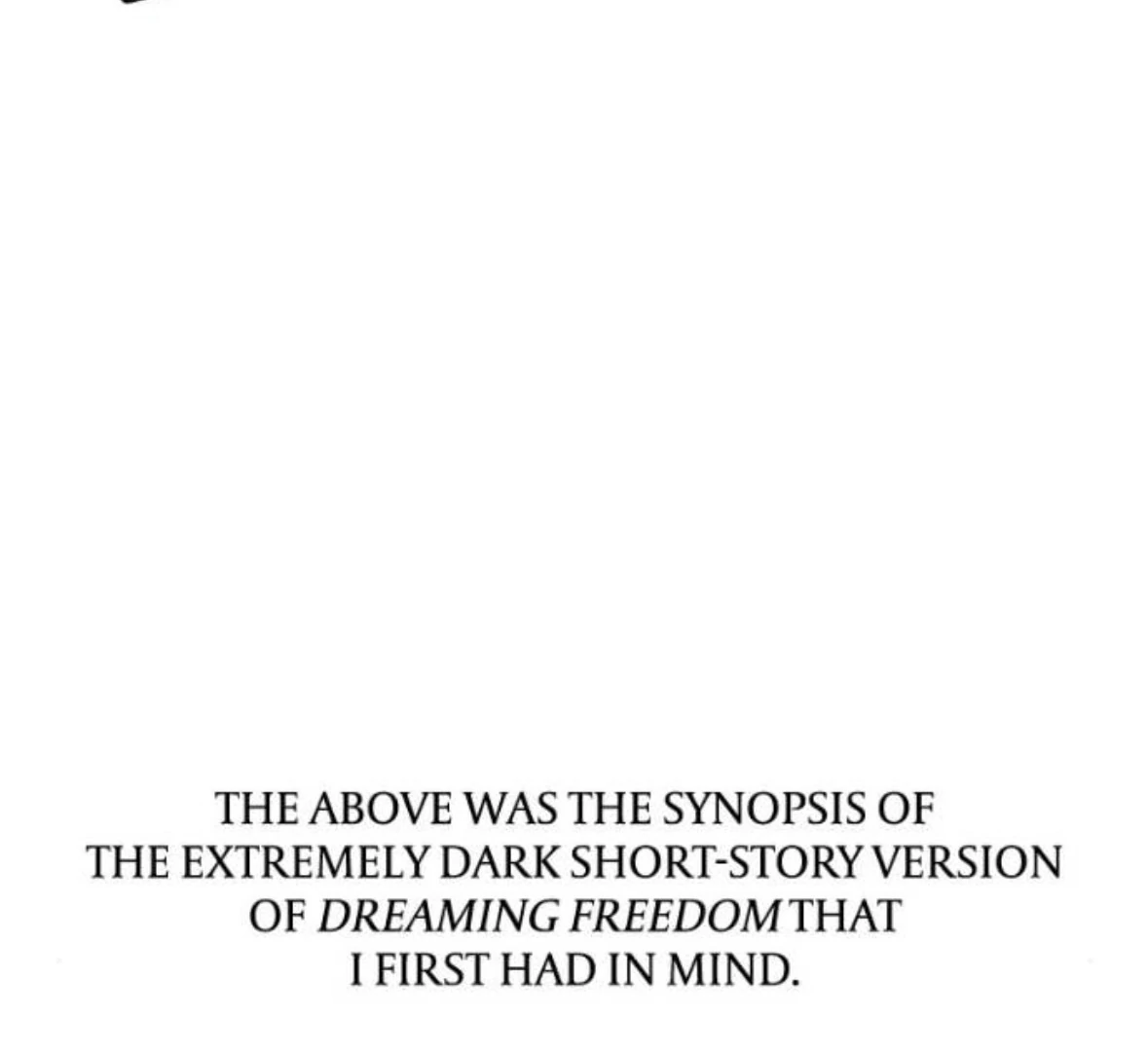 Read Dreaming Freedom Manga Online