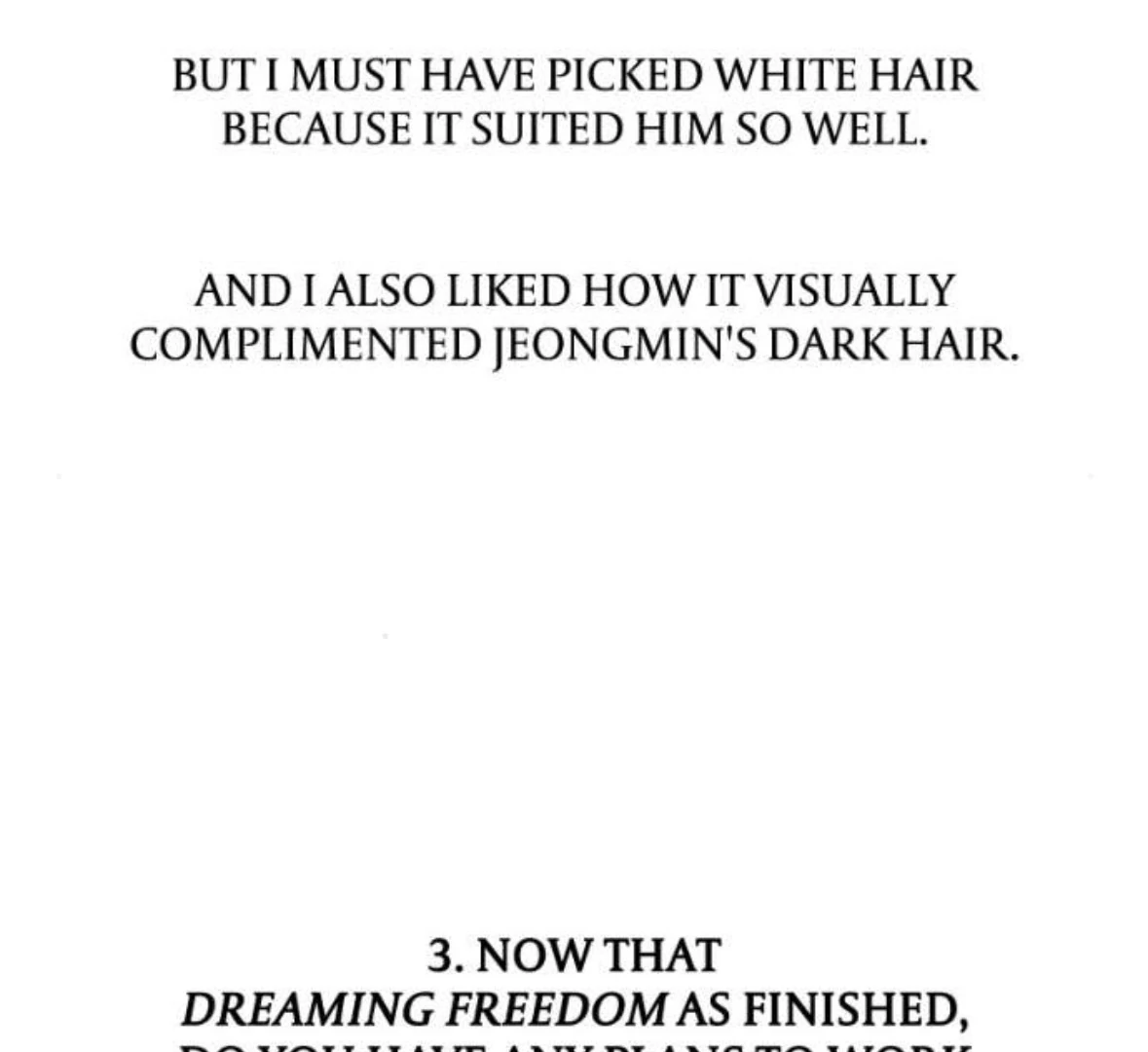 Read Dreaming Freedom Manga Online