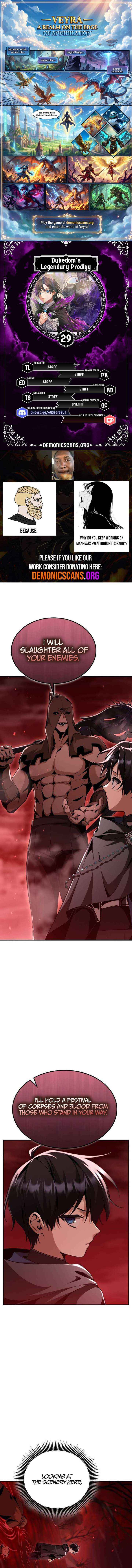 Read Dukedom’s Legendary Prodigy Manga Online