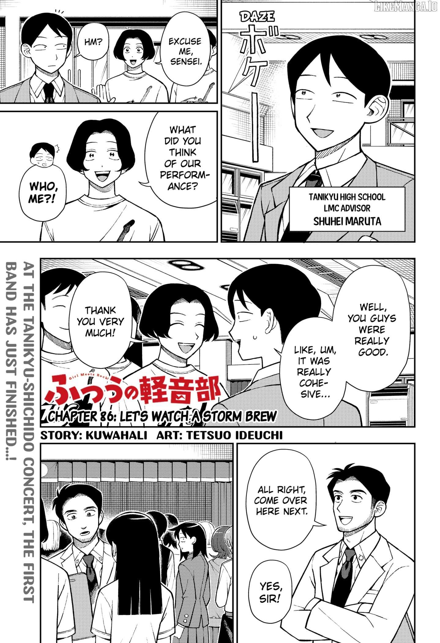 Read Girl meets Rock! Manga Online