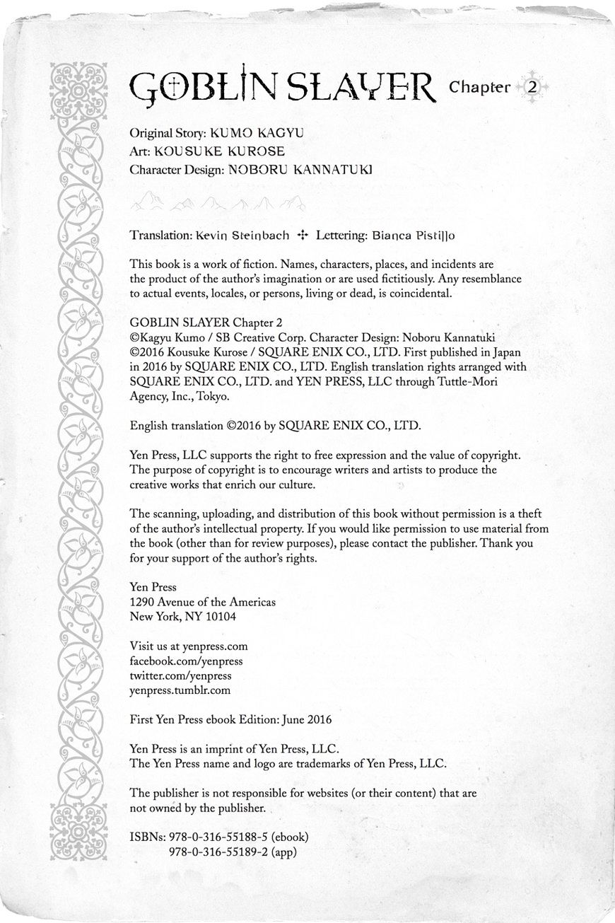 Read Goblin Slayer Manga Online