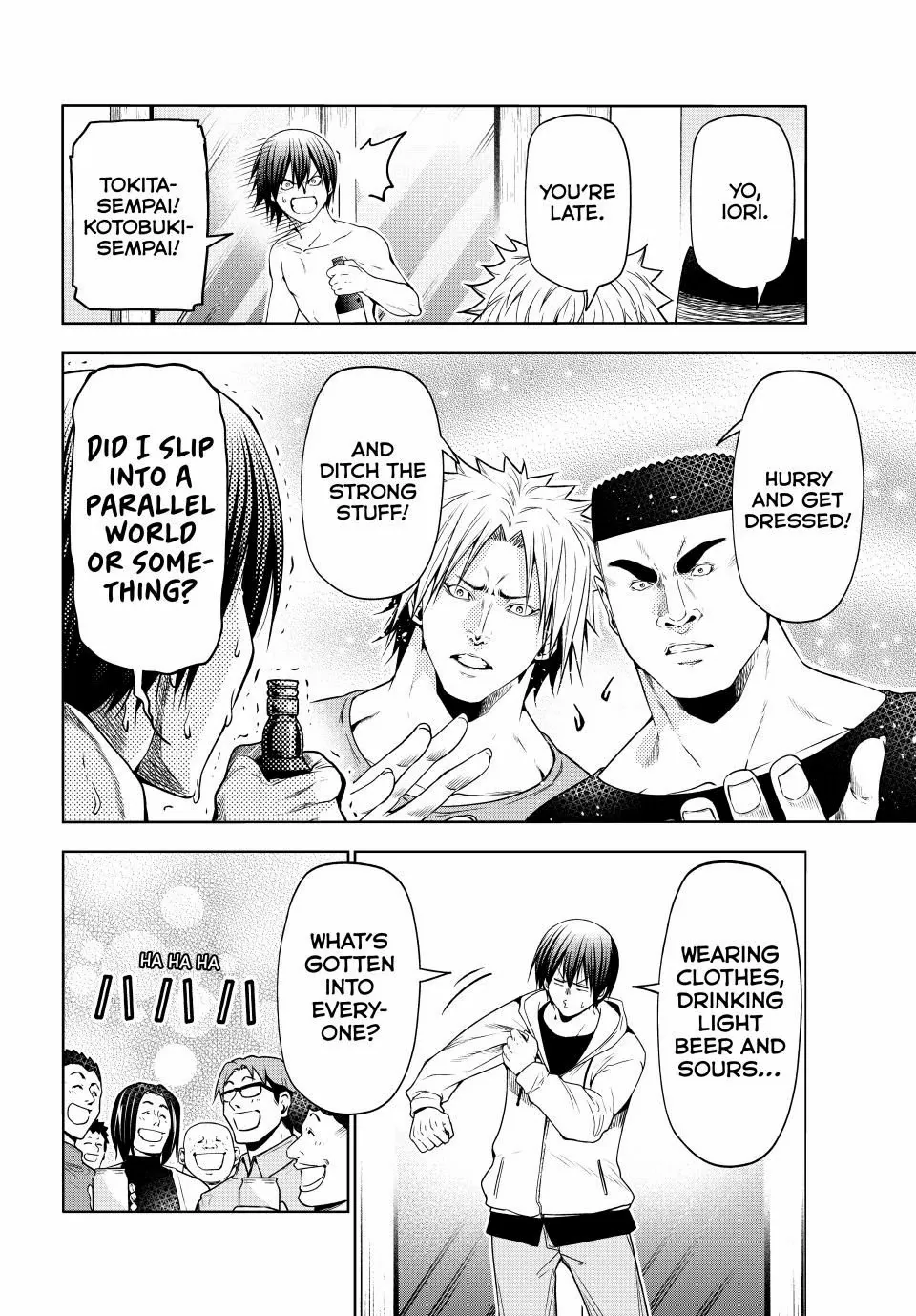 Read Grand Blue Manga Online