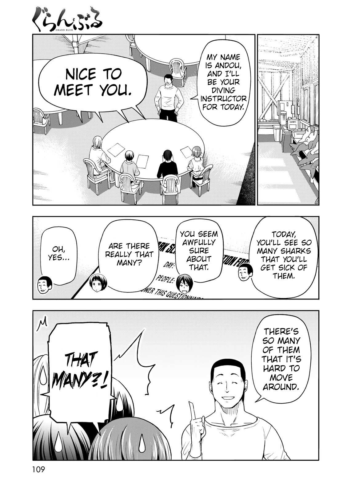 Read Grand Blue Manga Online