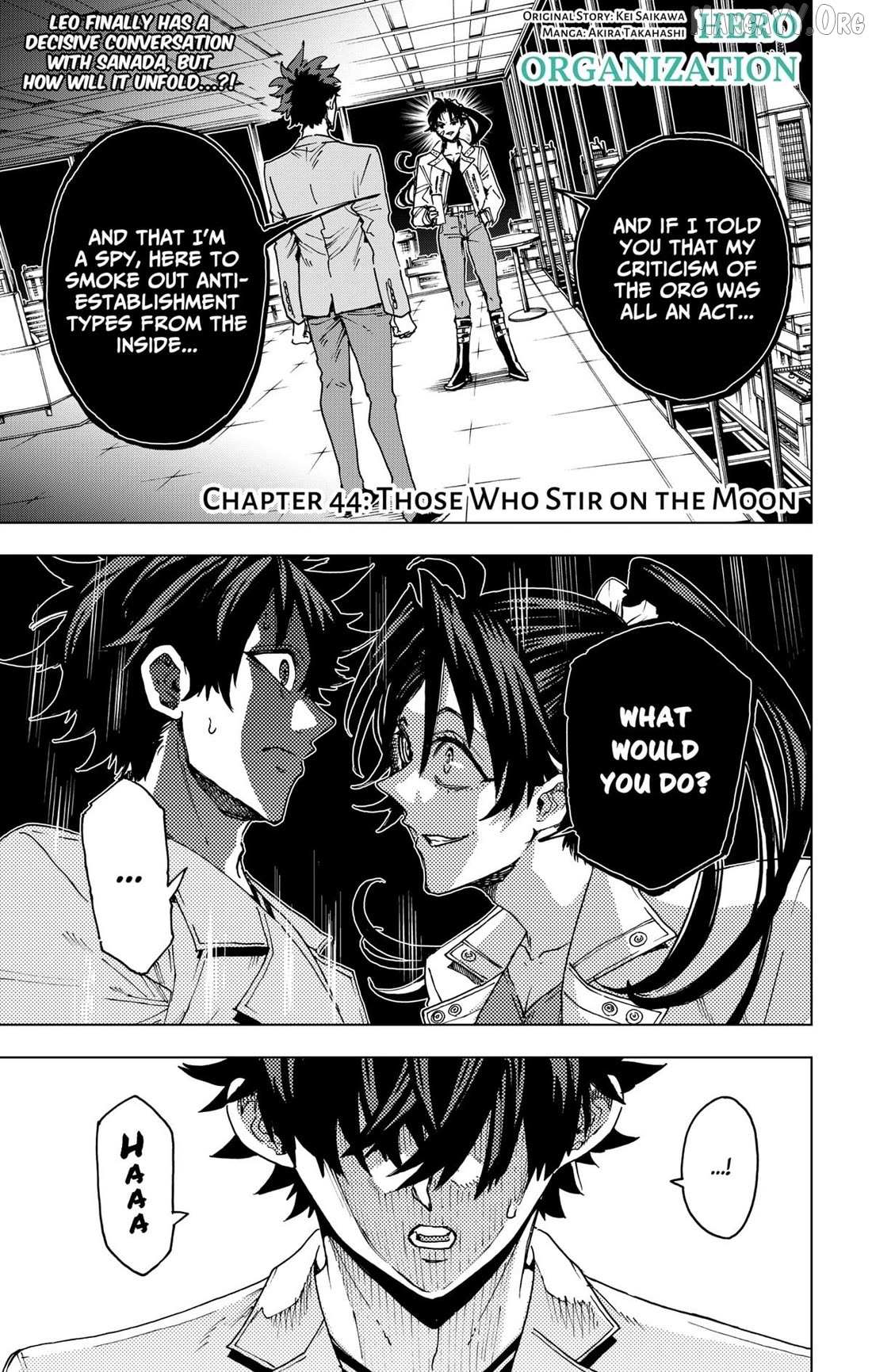Read Hero Organization Manga Online