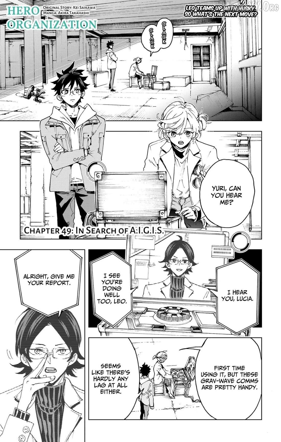 Read Hero Organization Manga Online