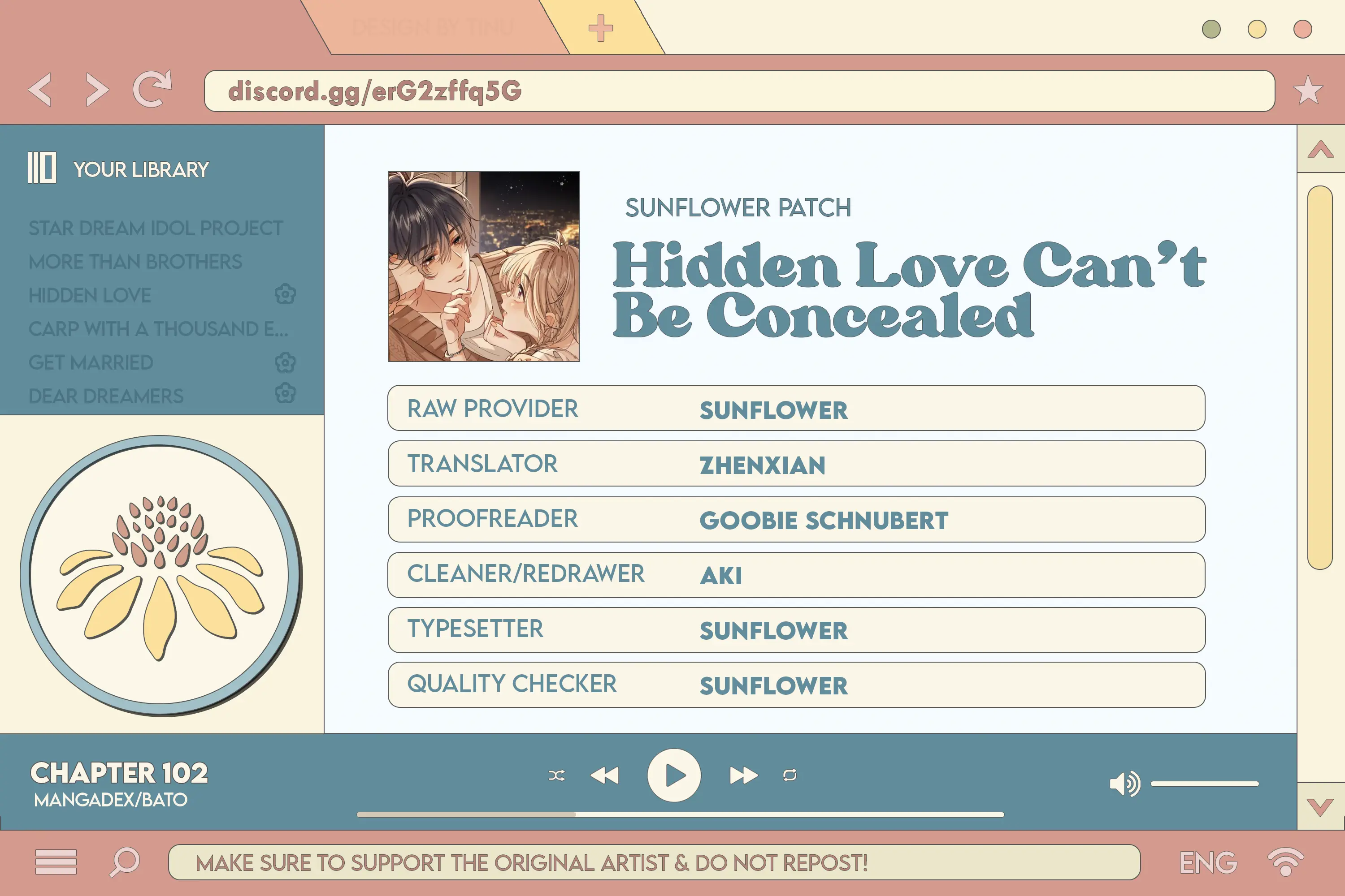 Read Hidden Love Can't Be Concealed Manga Online