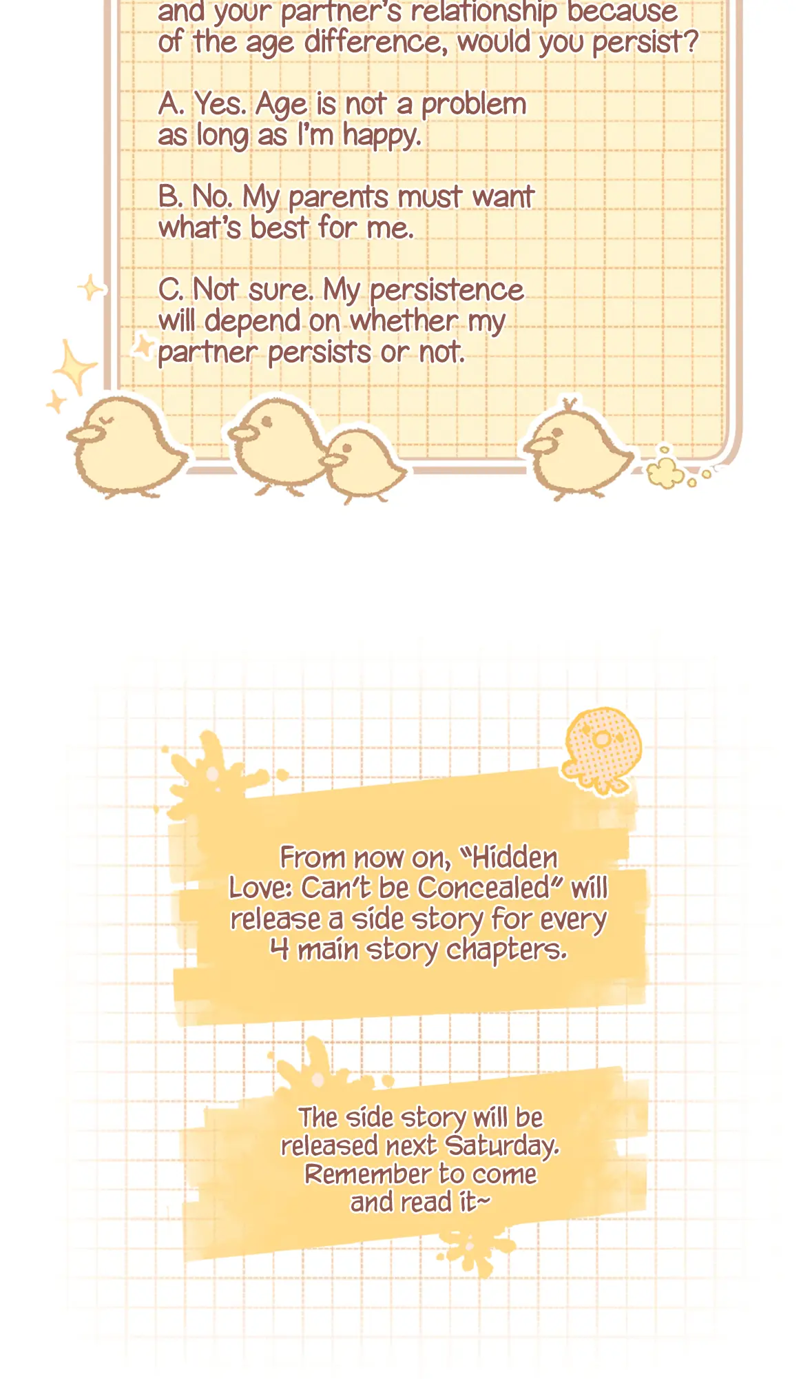 Read Hidden Love Can't Be Concealed Manga Online