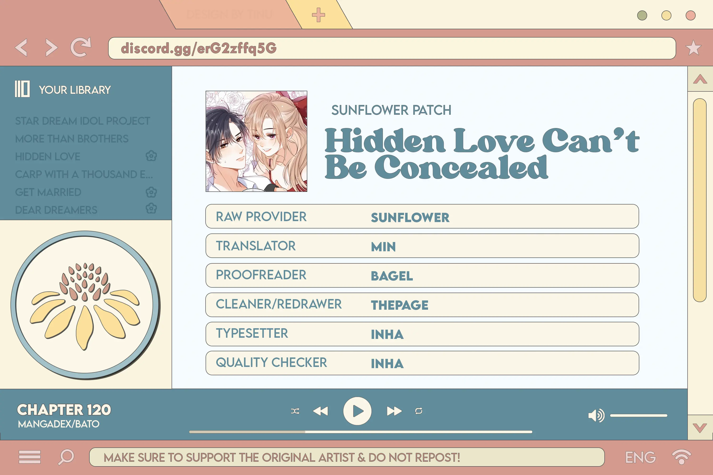 Read Hidden Love Can't Be Concealed Manga Online